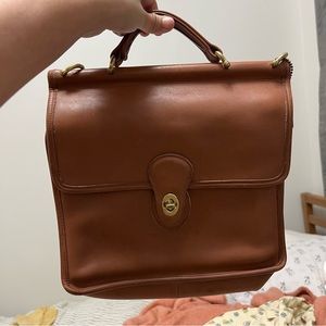 Vintage coach Willis brown 9927 missing strap
